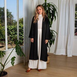 Fame and Partners The Marra Coat Black